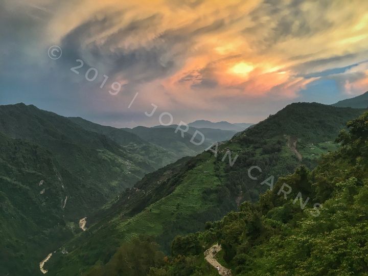 Himalayan Sunset - Jordan Carns Photography