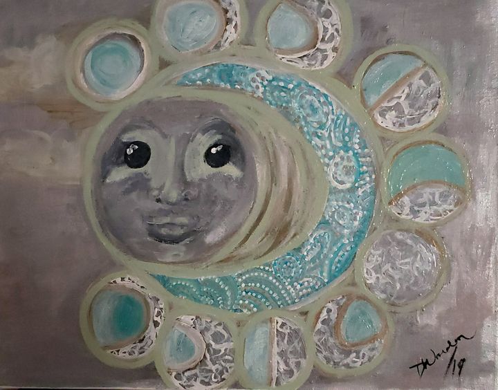 Moon phases - Creation Art