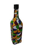colourful painted bottle