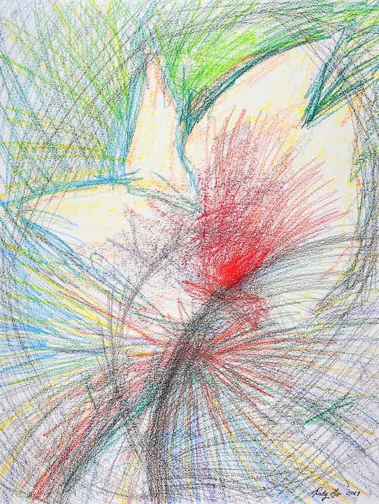 The Vortex - Katy Go Art - Drawings & Illustration, Abstract, Organic ...