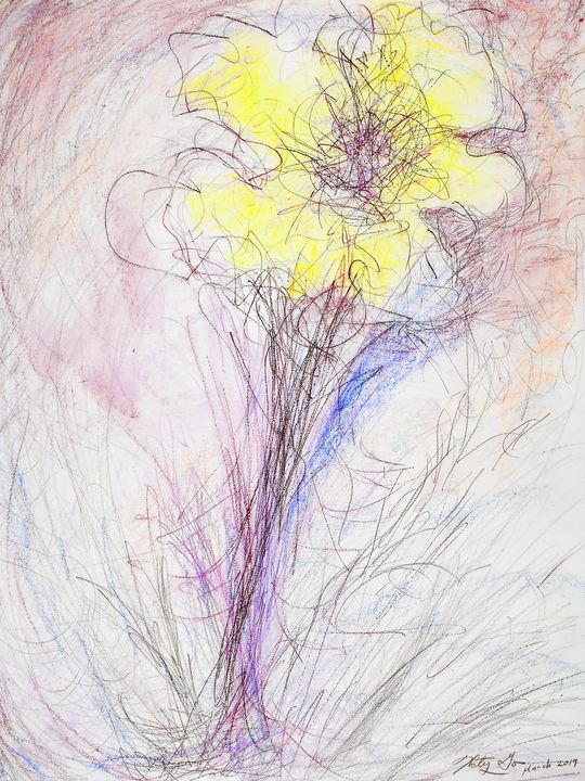 Freedom Flower - Katy Go Art