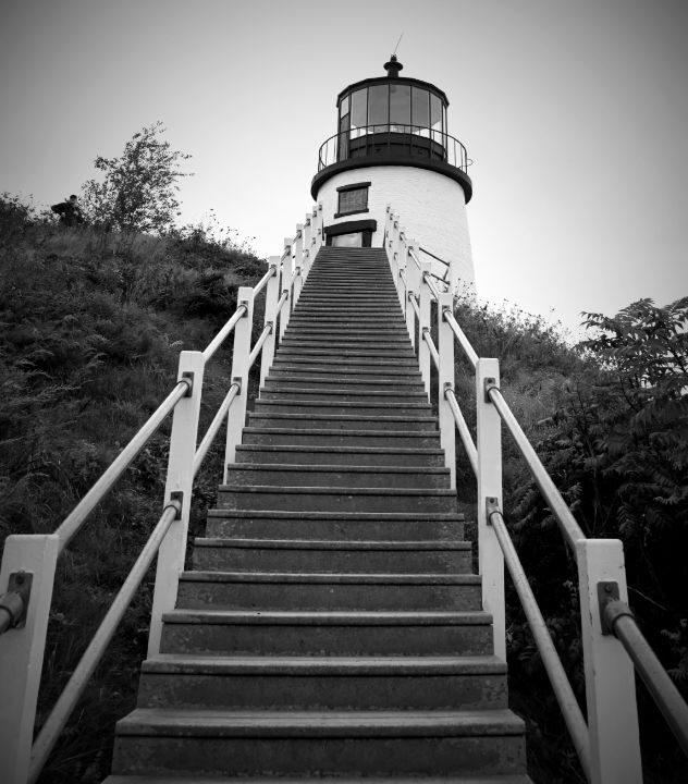 Owls Head Lighthouse NatureBabe Photos Photography, Buildings