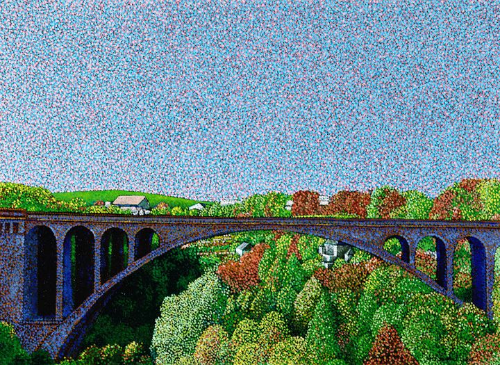 Pont Adolphe Luxembourg - JUCHUL KIM