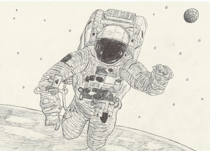 astronauts drawings