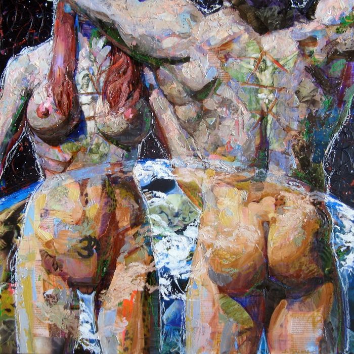 Adam and Eve Together - Sandy Parsons - Available Artwork
