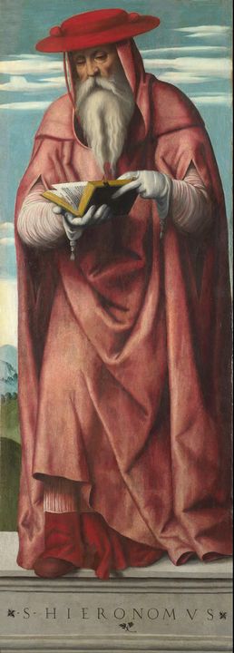 Moretto da Brescia~Saint Jerome - Old classic art