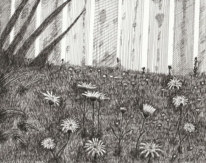 Flower Garden - sketch by Defekte-Traume on DeviantArt