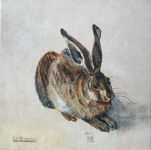 A study: Durer, Young Hare