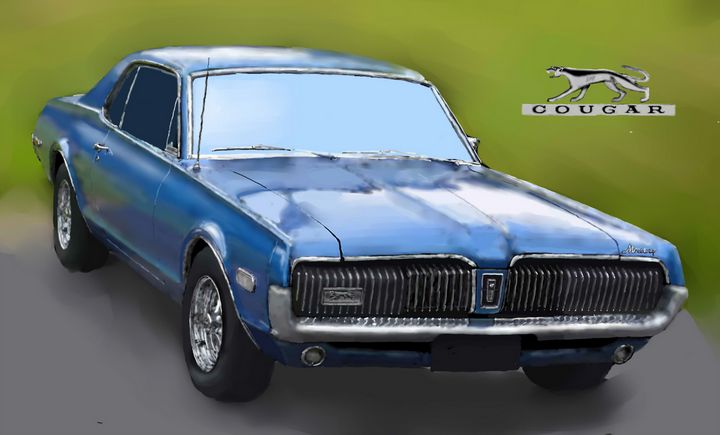 1968 Mercury Cougar - JPAutoArt