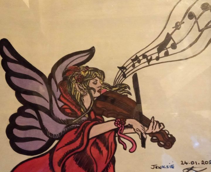 Fairy violin - Jenksies Arts