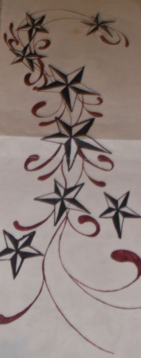 starry pattern - Jenksies Arts