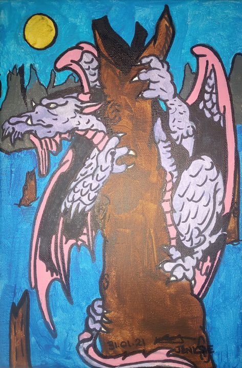 Dragon swamp - Jenksies Arts