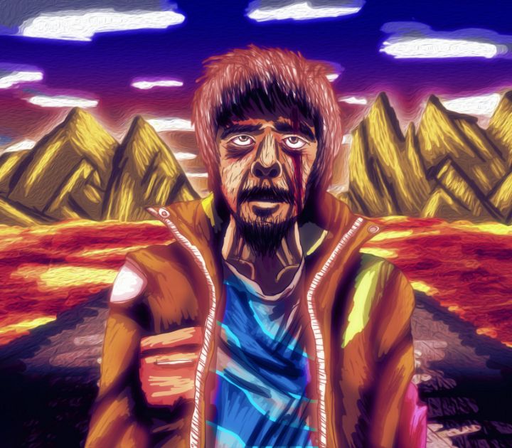 My Scraggly Self The Shoddy Doodles Digital Art People Figures 