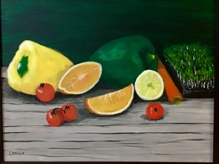 Vegetables and fruit - Camilla’s Paintings
