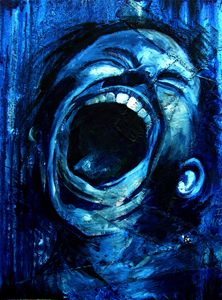 Silent Scream - Lem Z - Paintings & Prints, Abstract, Figurative