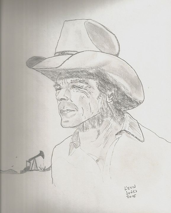 Chris LeDoux - Kevin Jones - Drawings & Illustration, People & Figures ...