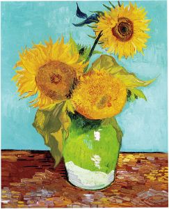 Three Sunflowers - Vincent van Gogh