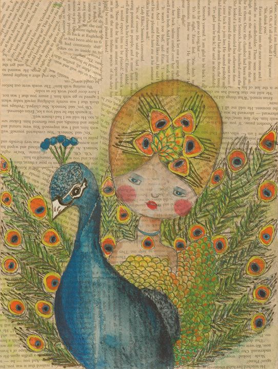 Peacock Girl - Bhane