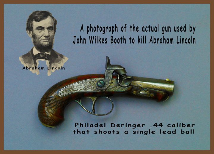 Derringer gun john wilkes booth used fasgallery artpal photography
