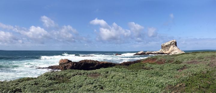 White Rock Off Piedras Blanca - FASGallery/ArtPal