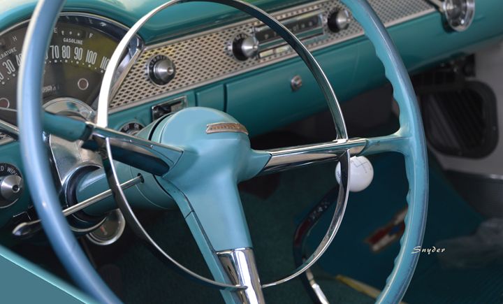 1955 Chevy Nomad Steering Wheel Fasgallery Artpal