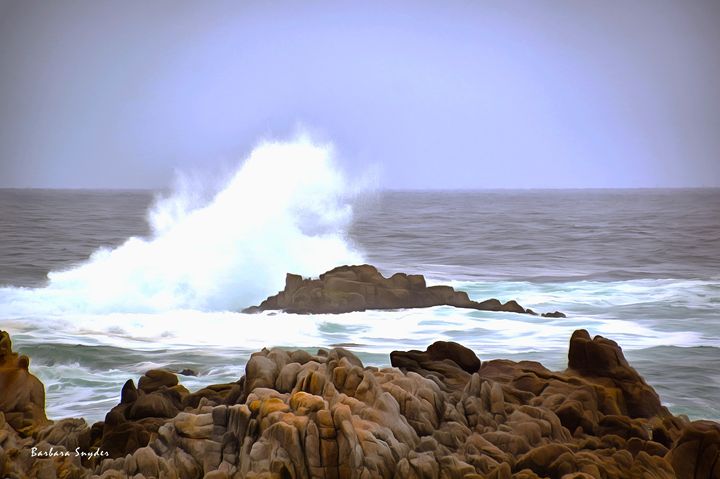 Breaker Wave Monterey California - FASGallery/ArtPal