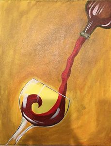 Wine Painting