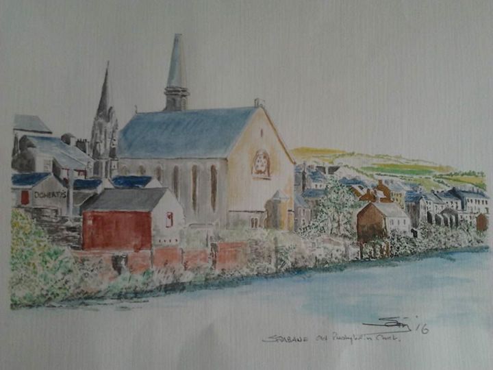 Strabane Murals Old Presbyterian Church Strabane - Sean''s Irish Art - Paintings ...