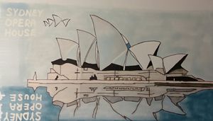 Sydney Opera House postcard