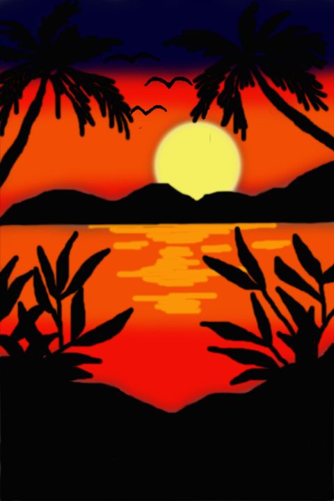 Sunset Drawing Images – Browse 998,796 Stock Photos, Vectors, and Video |  Adobe Stock