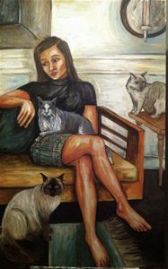 suzie and the cats