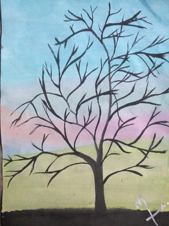 tree - baby art - Drawings & Illustration, Flowers, Plants, & Trees ...