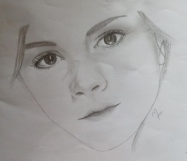 12 yrs old girl drawing - baby art - Drawings & Illustration, Childrens Art,  Disney - ArtPal