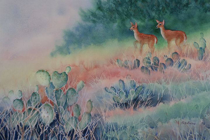 On Watch - Bettys Watercolor