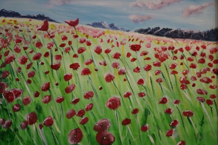 Field of Poppies - About Town Artistry