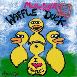 Many Views of Waffle Duck! - Amma Waffle Ducks
