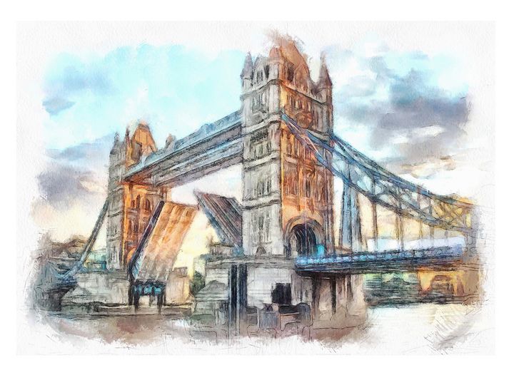 The Opening of Tower Bridge - Keith R Furness