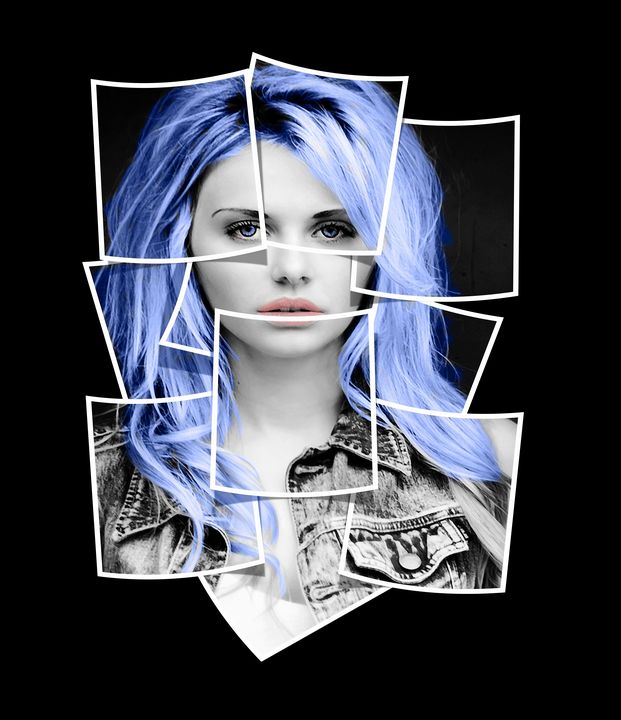 Polaroid Woman - Keith R Furness