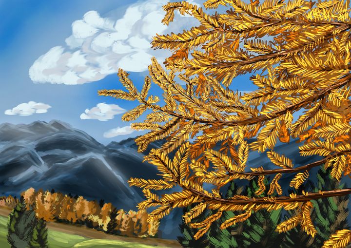 Autumn Trees - The ArtWorld