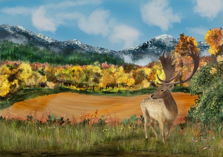 The Deer - The ArtWorld