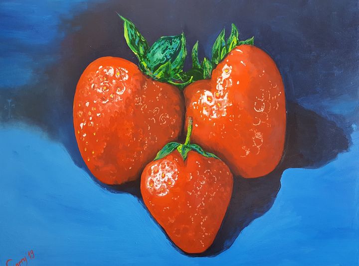 Strawberries 04 - Garry Art Gallery