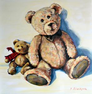 TWO TEDDY BEARS - Irina Ushakova