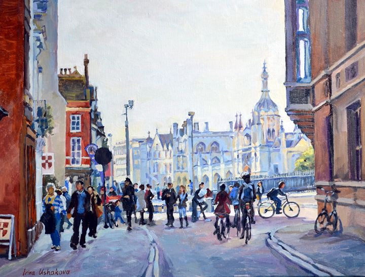 Cambridge.The City Centre. - Irina Ushakova