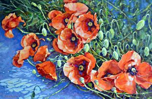 Poppies 2. - Irina Ushakova