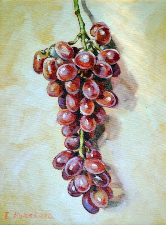 Red grapes - Irina Ushakova