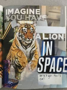 Imagine You Have a Lion in Space - A Dylan Campbell Art