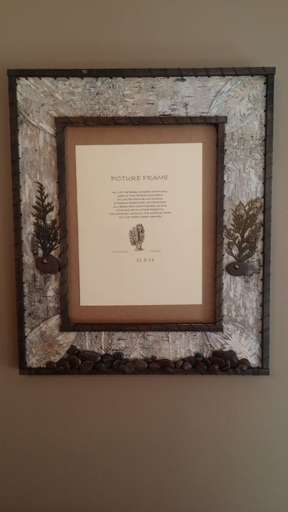 Tree Stump Writing Frame Cedar Later - Mumbling Stumps - Crafts & Other Art, Frames - ArtPal