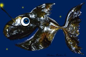 Deep sea smiling  Fish