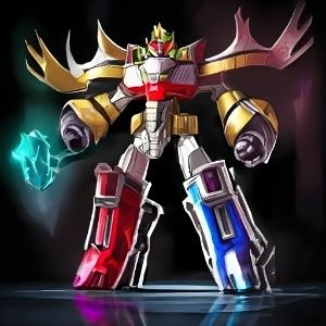 Megazord Style Robot - 1 Coin Only