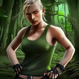 Sonya Blade - Kuatan Jungle Outworld - 1 Coin Only